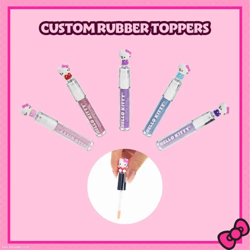 Miniatura 4 de Hello Kitty - Juego de maquillaje hidratante de 5 piezas a base de plantas, para niñas, niños pequeños, perfecto para fiestas, fiestas de pijamas