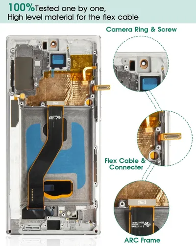 Miniatura 6 de OLED para Samsung Note 10 Plus Reemplazo de pantalla para Samsung Galaxy Note 10 Plus 0.14 oz/0.18 oz Pantalla LCD para Galaxy SM-N975 SM-N976