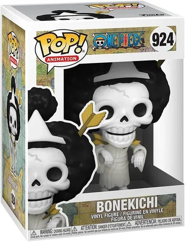Miniatura 3 de POP One Piece - Brook [Bonekichi] Funko Pop! Figura de vinilo (paquete con funda protectora compatible con caja Pop Box), multicolor, 3.75 pulgadas