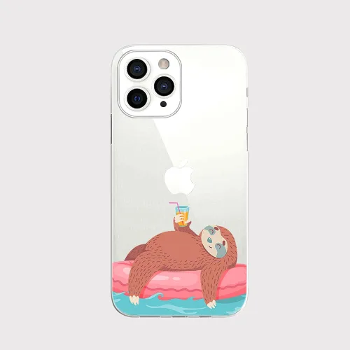Miniatura 6 de Blingy's Funda para iPhone 13 Pro Max (6.7 pulgadas), divertido patrón de gato lindo estilo animal de dibujos animados transparente suave TPU funda