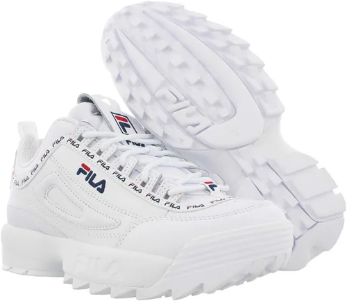 Miniatura 2 de Fila Niños Disruptor Ii Repeat Zapatos BlancoAzul MarinoRojo 5, Azul marino, rojo.