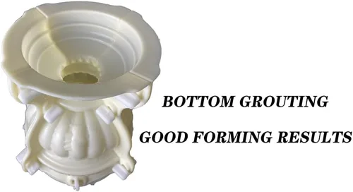 Miniatura 4 de Molde para Maceta de Hormigón EAIVENY - Molde Grande para Maceta de Flores para Decoración de Jardín, 7.48 * 7.48 * 8.66 Pulgadas