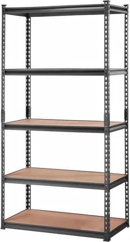 Miniatura 10 de GarveeTech Estantería de garaje resistente, 48 pulgadas de largo x 18 pulgadas de ancho x 72 pulgadas de alto, estantes de almacenamiento