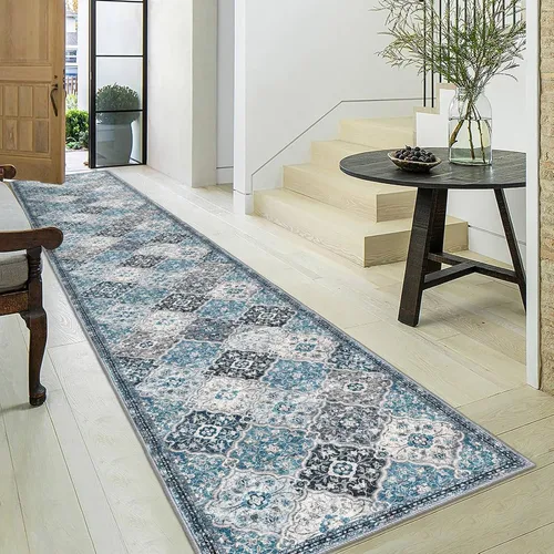 Miniatura 93 de KILOCOCO Alfombra de Pasillo 2x6, Alfombra de Pasillo Marroquí Súper Suave Lavable para Pasillo de Entrada, Alfombra de Cocina de Pasillo de Lana
