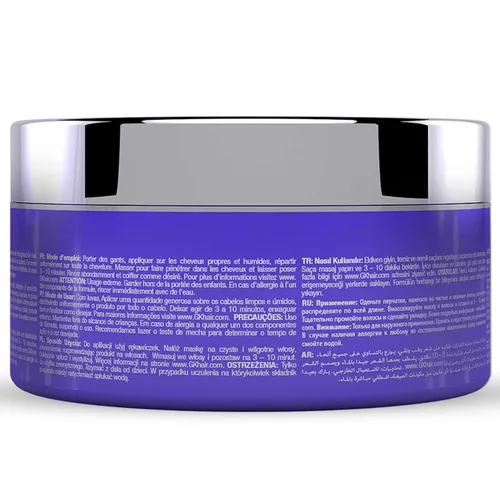 Miniatura 2 de GK HAIR Global Keratin Ultra Blonde Bombshell Masque (7.05 onzas líquidas/7.05 oz) Semi-permanente de larga duración tonificación del cabello