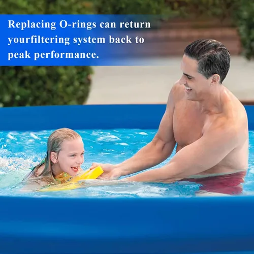 Miniatura 7 de Piezas de repuesto para filtro de arena compatibles con la bomba de filtro de arena transparente Intex Krystal para piscinas sobre el suelo, juntas