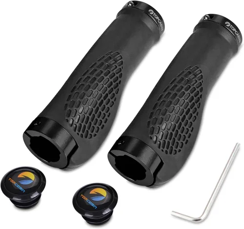 Miniatura 20 de Puños ergonómicos de manubrio de bicicleta, de Topcabin, con amplia superficie de agarre