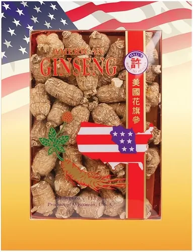 Miniatura 5 de Hsu's SKU 110-4 Corto extra grande Ginseng americano cultivado de Wisconsin directamente de jardines de ginseng Caja de 4 onzas, B005HSX9VM