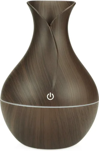 Humidificador de aire para vehículo de 6.8 fl oz Humidificador de aire Difusor de aceite esencial USB Mist Maker Humidificador con luz colorida para
