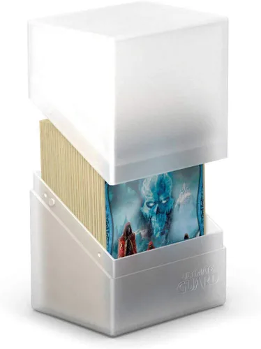 Miniatura 18 de Ultimate Guard Boulder 80+ Classic, estuche para mazo para 80 tarjetas TCG de doble funda, rodonita, almacenamiento seguro y duradero