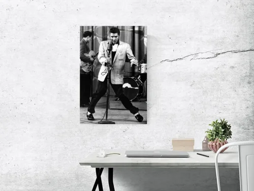 Miniatura 2 de Póster de Elvis Presley, Baile, Live In Concert, Shake Rattle y rollo