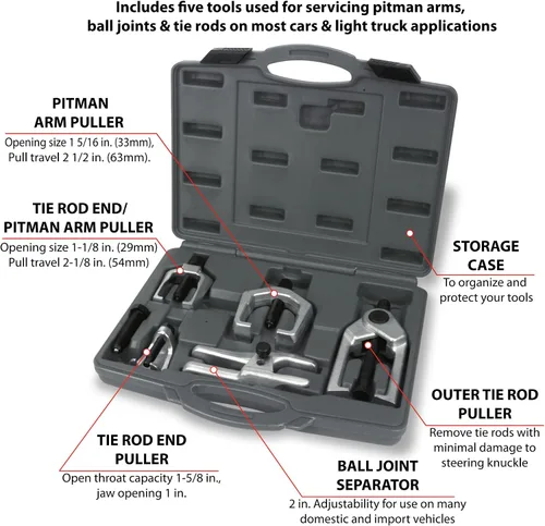Miniatura 2 de Performance Tool W89303 Juego de servicio frontal, 5 piezas