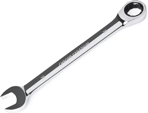Miniatura 12 de Egofine - Llave combinada de trinquete de 7/16 pulgadas SAE, llave de engranajes de grado industrial con diseño de 12 puntos, trinquete de 72