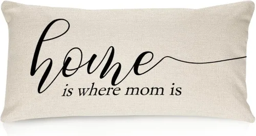 Miniatura 4 de Better When We are Together - Fundas de almohada lumbar de 12 x 20 pulgadas con citas divertidas de algodón y lino para sofá, decoración de sala
