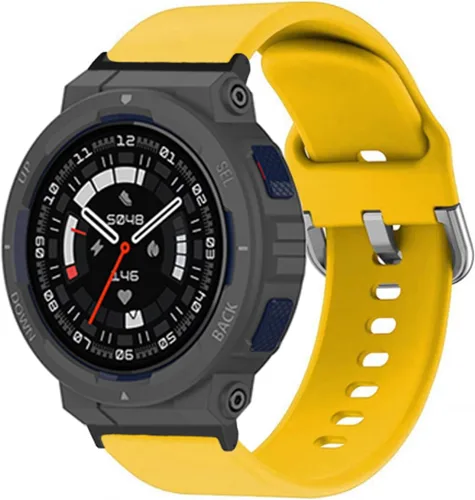 Miniatura 4 de hengkang Correas de reloj Amazfit Active Edge para mujeres y hombres, elegantes correas de repuesto de silicona ajustables para Amazfit Active Edge