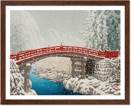Miniatura 52 de Poster Master Póster Vintage de Vacaciones - Impresión Retro de Navidad - Regalo para Artista, Amigo - Papá Noel en Trineo de Renos, Invierno, Nieve