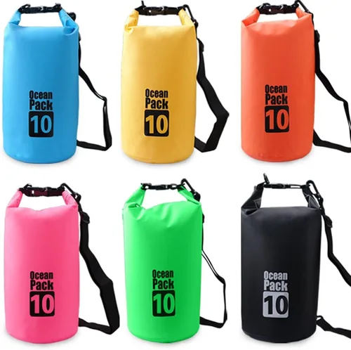 Miniatura 7 de Bolsa seca flotante impermeable Bear Outdoor, para canotaje, kayak, senderismo, snowboard, acampada, rafting, pesca y excursionismo Amarillo