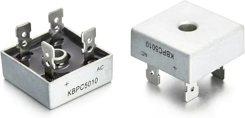 Miniatura 4 de Chanzon KBPC2504 Puente Rectificador Diodo 25A 400V KBPC Monofásico, Onda Completa 25 Amp 400 Voltios Diodos de Silicio Electrónicos