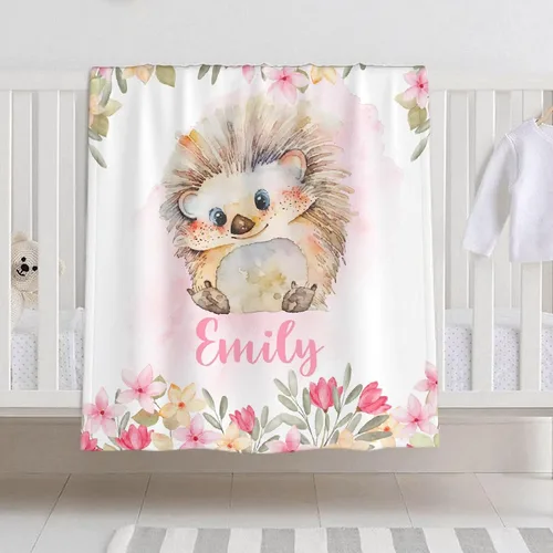 Miniatura 27 de Manta de bebé personalizada para niñas y niños, manta de bebé personalizada con nombre para niños pequeños, niños, ducha, recién nacidos, guardería