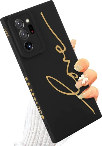 Miniatura 22 de Funda para Samsung Galaxy S22, Diseño Gráfico de Carta de Amor con Lindo Chapado en la Parte Trasera con Protección de Cubierta de Cámaras con Lente