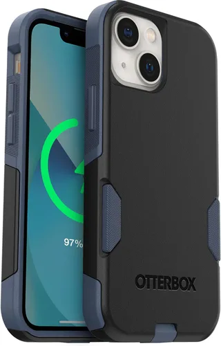 Miniatura 8 de OtterBox Funda para iPhone 13 mini y iPhone 12 mini Commuter Series, delgada y resistente, apta para bolsillo, con protección de puerto ROCK SKIP WAY