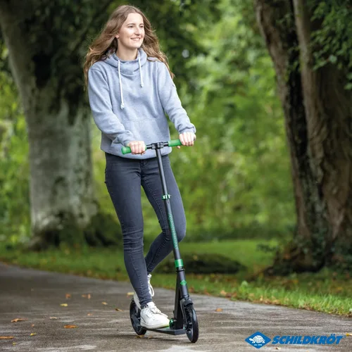 Miniatura 4 de Schildkröt City Scooter Street Artist 2.0, ruedas de 7.874 in, scooter de ocio, aluminio, plegable, para niños y adultos, calidad mejorada