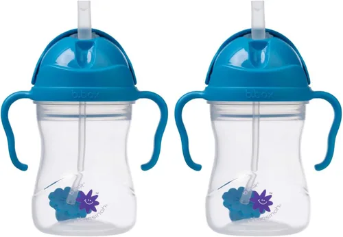 Miniatura 16 de Lansinoh b.box - Vaso para beber con popote con peso para bebés de 6 meses en adelante, a prueba de fugas, sin BPA, taza de 8 onzas, para beber