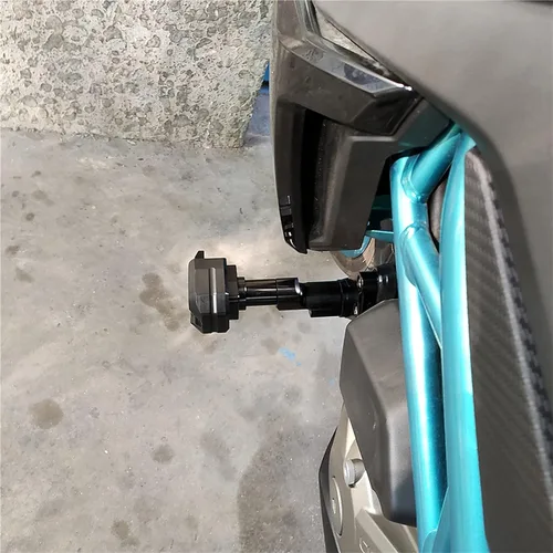 Miniatura 8 de Marco de protección contra caídas para motocicleta, protector deslizante (apto para vehículos CFMOTO) 300NK 250NK 150NK (negro, 150NK/250NK/300NK)