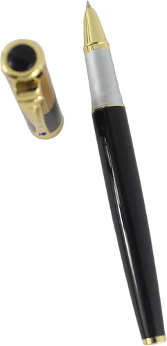 Miniatura 3 de 9009 Pluma Estilográfica Golden Clip Punta Fina - Negro