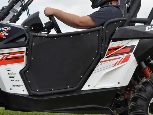 Miniatura 3 de SuperATV Puertas de aluminio compatibles con Can-Am Maverick 2013+, See Fitment, extra resistente, recubrimiento en polvo, resistente a