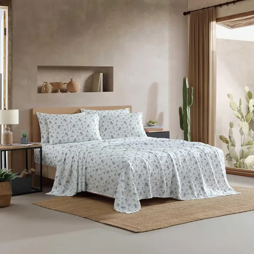 Miniatura 45 de Wrangler - Juego de sábanas tamaño Queen, ropa de cama ultrasuave y ligera, ligera para comodidad durante todo el año, bolsillos profundos, sábanas