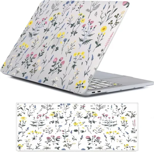 Miniatura 22 de Fancity Funda compatible con MacBook Pro de 13 pulgadas con Touch Bar versión 2022-2016, chip M2 M1 A2338/A2289/A2251/A2159/A1989/A1706, carcasa