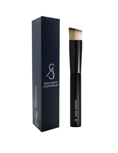 Miniatura 3 de Sara Adams Cosmetiques Pro Brocha redonda angular para base 08