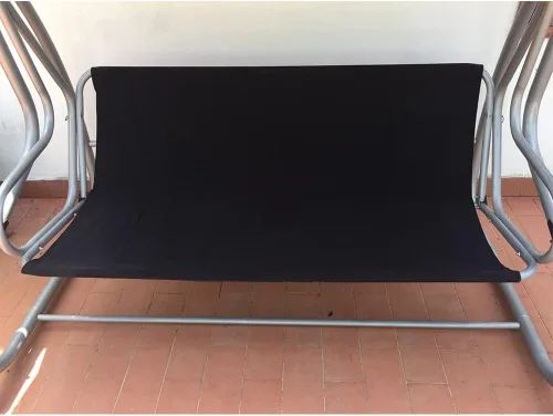Miniatura 8 de Funda de repuesto para columpio de patio de 2/3 asientos, fundas de repuesto impermeables y resistentes, para asiento de columpio de 44.49 x 38.97