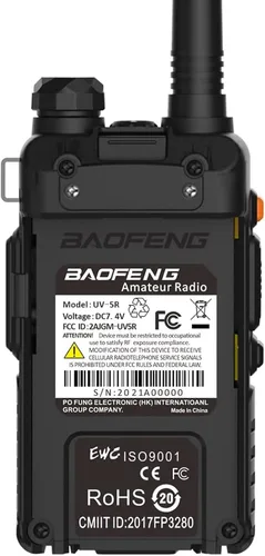 Miniatura 6 de Baofeng UV-5R - Radio bidireccional de doble banda, radioaficionado de mano de largo alcance, walkie talkies, paquete de 10 para adultos, gestión