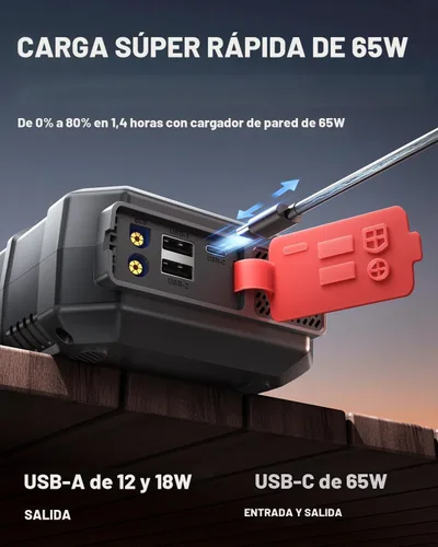 Miniatura 4 de Arrancador de batería para automóvil 10 en 1 con compresor de aire, arrancador de batería de 8000A 160PSI (todo gas/14L diésel), arrancador portátil