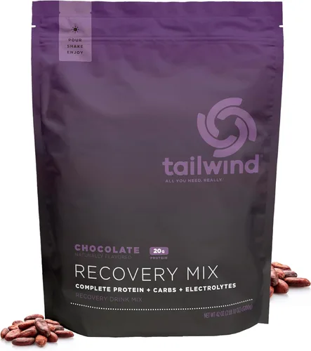 Miniatura 7 de Tailwind Nutrition Recovery Mix, 20 Grams de Proteína Completa, Carbohidratos y Polvo de Electrolitos para Mezcla de Bebida Post-Entrenamiento, Sin