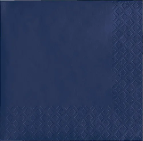 Creative Converting Touch of Color - Servilletas de papel para bebidas de 2 capas, 50 unidades, color azul marino