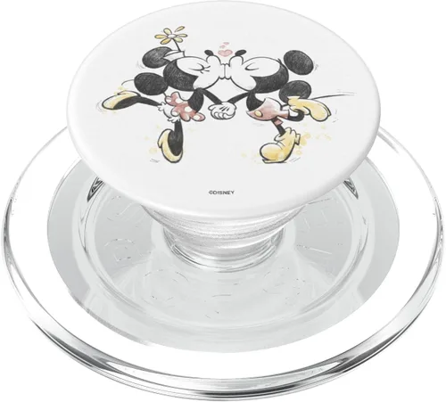 Miniatura 8 de Disney Mickey y Minnie Valentines Kissy Face PopSockets intercambiables PopGrip
