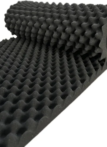Miniatura 2 de Paquete de 4 Paneles de Espuma Tipo Caja de Huevos a Prueba de Sonido para Paredes, 48''X24''X2'' pulgadas Paneles Acústicos, Paneles de Pared 4P