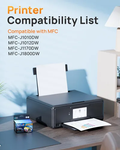 Miniatura 2 de E-Z Ink LC401XL - Cartuchos de tinta para impresora Brother, repuesto compatible con cartuchos de tinta Brother LC401 LC401 XL LC401XL LC 401