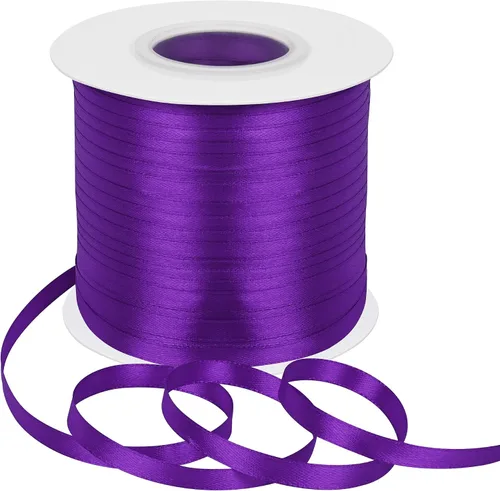Miniatura 16 de 10 Classic Colors Double Face Satin Ribbon Set 1/8 Inch Polyester Ribbons for Gift Wrapping Fabric Ribbon for Crafts Flower Bouquet Arts Wedding
