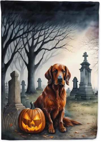 Miniatura 65 de Caroline's Treasures DAC2011GF - Bandera decorativa para jardín de Halloween con diseño de beagle para jardín, jardín, jardín, jardín, multicolor