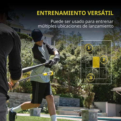 Miniatura 4 de SKLZ Hitting Stick Batting Swing Trainer for Baseball and Softball, One-on-One Coaching Tool for Ball Contact, Hand-Eye Coordination, and Bat Speed
