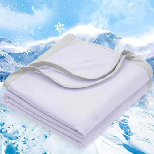 Miniatura 15 de PHF Manta de Tiro de Enfriamiento Doble para Personas que Duermen con Calor, Arc-Chill Q-Max>0.5 con Enfriamiento Doble, Manta de Verano Absorbe