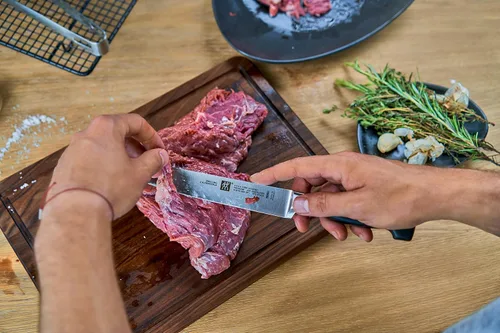 Miniatura 3 de Zwilling Cuchillo de rebanar Four Stars PlataNegro
