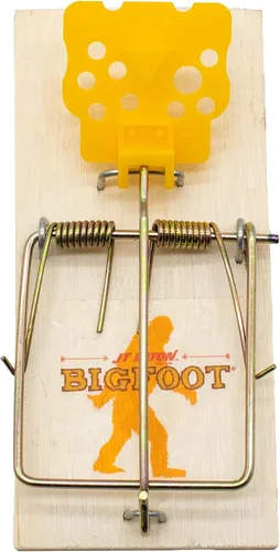 JT Eaton Trampa para ratones, gatillo expandido para captura rápida, 5.75 x 4.4 x 1 pulgadas, madera