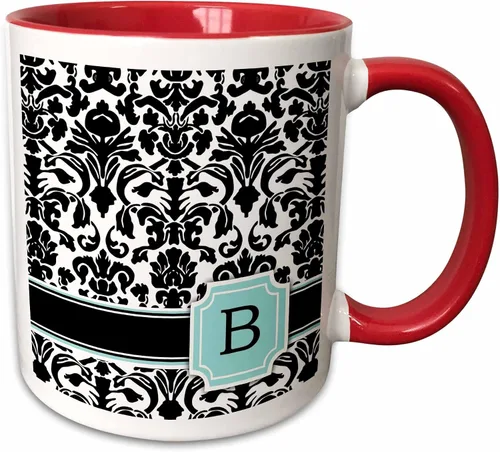 Miniatura 10 de 3D Rose 154351_6 - Taza de cerámica, color azul y blanco