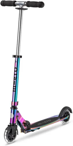 Miniatura 5 de Micro Patinete Sprite plegable LED para niños y adolescentes para mayores de 6 años Niños de hasta 220 libras 2 ruedas Listo para viajar