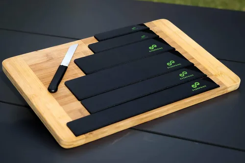 Miniatura 6 de EVERPRIDE Juego de funda para cuchillos de chef (juego de 6 piezas) protectores universales para cuchillos de chef y cuchillos de cocina, duradero